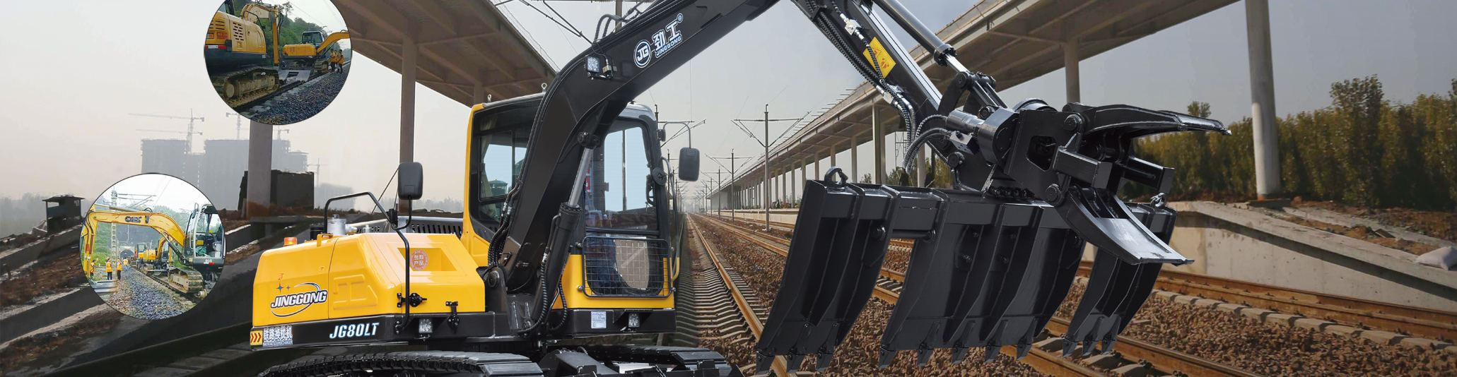 Máquina cambiadora de traviesas de ferrocarril
