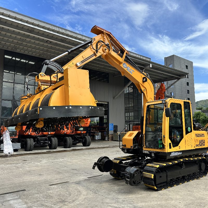 La barredora ferroviaria Jinggong se exportó con éxito a Rusia