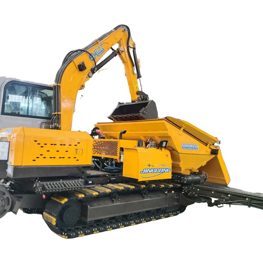 Railway Ballast Cleaning Machine